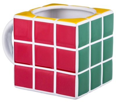 Кружка "кубик" белый 400 мл.12,5*8,5 см. Hebei Grinding (383-639) 