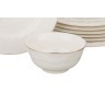 Набор для блинов 8 пр. : блюдо-25,4см., тарелка 20 см.- 6 шт., креманка 300 мл. 11 см. Porcelain Manufacturing (361-026) 
