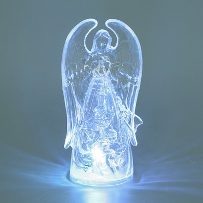 Фигурка "ангелы"  с подсветкой высота=13 см. Polite Crafts&gifts (786-160) 