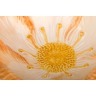 Салатник "цветок" оранжевый 33*33 см. высота=13 см. Annaluma (628-542)