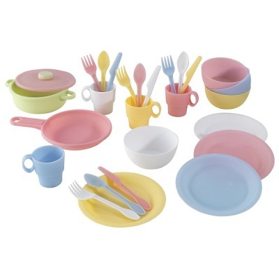 Кухонный игровой набор посуды Пастель (Pastel) (63027)