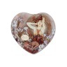 Тарелка в форме сердца Аметист  (А. Муха) - CAR198-2700-AL Carmani