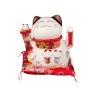 Фигурка  "кошка на подушке" на батарейках 21*17*20/20*20*2 см. Chaozhou Fountains&statues (566-044) 