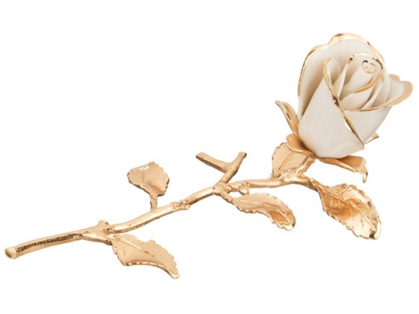 Изделие декоративное "роза" 16*8 см высота=6 см NAPOLEON (303-002)