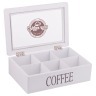 Шкатулка для чая и кофе "coffee bar" 24*16*6,8 см Polite Crafts&gifts (222-309) 