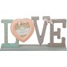 Фоторамка "love" 40*10*18,5 см.на 1 фото 10*10 см.(кор=12 шт.) Polite Crafts&gifts (222-031)