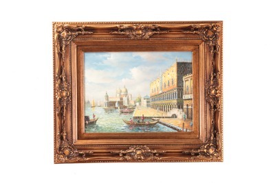 Картина "венеция" полотно 40*30 см. багет 60*50 см. Frame Factory (107-112) 