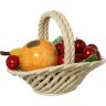 Изделие декоративное "корзина с фруктами" 20*16 см высота=16 см ORGIA (335-026)