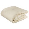 Одеяло кашемир 140*205 см, верх:тик-100% хлопок, наполнитель: 100% высокосиликониз. волокно, крем (556-181) 