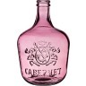 Бутыль декоративная розовая 12 л диаметр=27 см высота=42 см SAN MIGUEL (600-606)