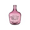 Бутыль декоративная розовая 12 л диаметр=27 см высота=42 см SAN MIGUEL (600-606)