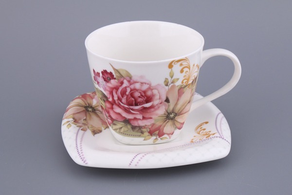 Чайный набор на 1 персону 2пр.200 мл. Porcelain Manufacturing (165-277) 