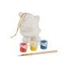 Набор для раскрашивания "дед мороз" 12*4,5*17,5см елочная игрушка,краски,кисть Hebei Grinding (117-228) 