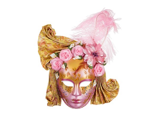 Изделие декоративное "маска карнавальная" 40*24 см. без упаковки (кор=36шт.) Vogue International (547-101)