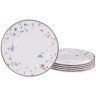 Набор десернтых тарелок "мускари" из 6 шт. диаметр=20 см. (кор=4набор.) Lefard (274-853)