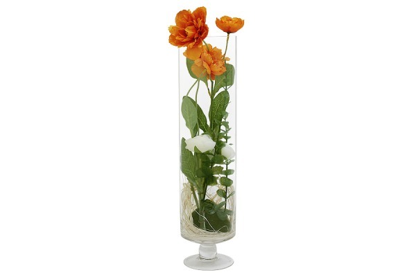 Декоративные цветы Маки в стекл вазе - DG-JA6044 Dream Garden