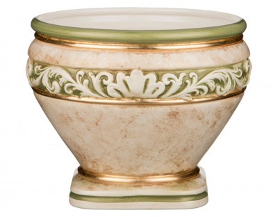 Кашпо "ирис" диаметр=34 см. высота=27 см. Ceramiche D'arte (335-294-1) 