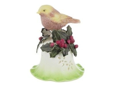 Колокольчик декоративный "птица" 8,5*8,5*12 см. Polite Crafts&gifts (156-286) 