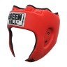 Шлем открытый Special HGS-4025, кожзам, красный (114723)