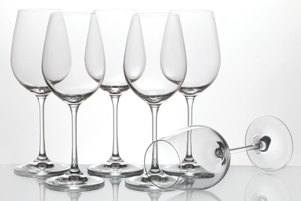 Набор бокалов для вина из 6 шт."виола" 350 мл..высота=22 см. Crystalex Cz (D-674-176) 