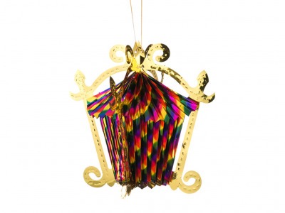 Декоративное изделие подвес "фонарь" высота=40 см. Polite Crafts&gifts (866-002) 