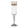 Набор бокалов для шампанского из 6 шт. "грейс" 190 мл..высота=24,5 см. Crystalex Cz (674-301) 