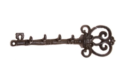 Крючок "ключ" 26*8 см.чугун Ningbo Gourmet (768-022) 