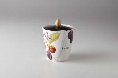 Банка для сыпучих продуктов Кофе Фруктовая фантазия Ceramiche Viva (CV2-9909.2_P-AL)