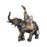 Статуэтка "африканка на слоне" 37*15 см.высота=44 см. Chaozhou Ze (174-200) 