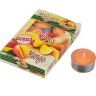 Набор свечей из 6 шт. с ароматом манго (кор=24набор.) Adpal (348-044)