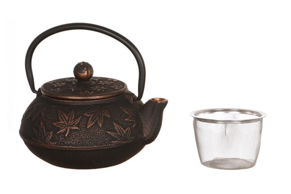 Заварочный чайник чугунный с эмалированным покрытием внутри 600 мл (кор=8шт.) Lefard (734-032)