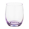 Набор стаканов для виски из 6 шт. "rainbow" 300 мл высота=9 см Bohemia Crystal (674-412)