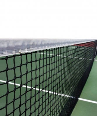 Сетка для большого тенниса 8029, нить 2,9 мм, с тросом 5мм (9050)