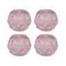 Подсвечник цвет: розовый сахар диаметр=9,5 см. высота=8 см. Dalian Hantai (862-209) 