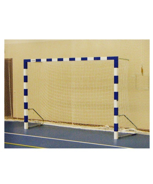 Сетка футзальная и гандбольная без гасителя 2020-02, нить 2 мм, синяя, 3х2х1х1,5 м (7662)