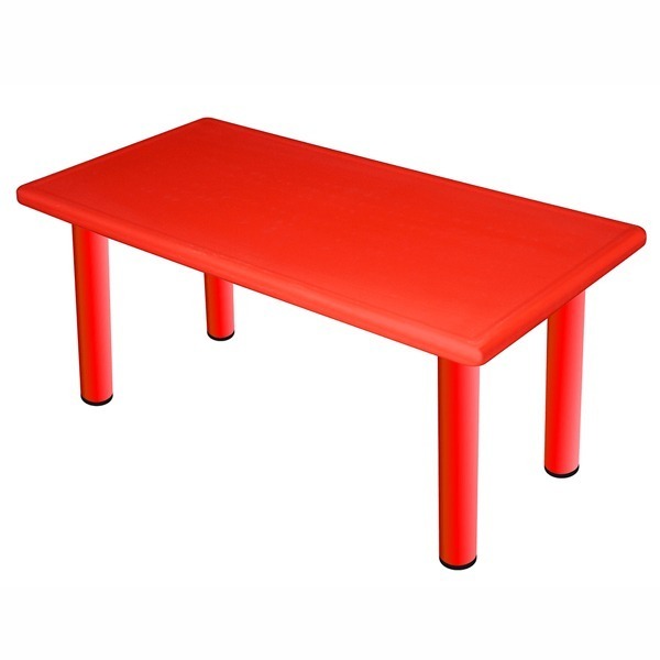 Большой стол "Королевский", пластиковый, цвет Красный (KK_KT1100-P_R)