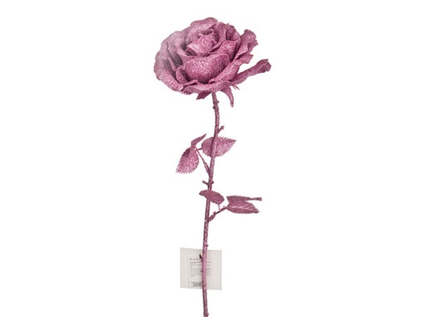 Изделие декоративное "роза" длина=68 см. розовый без упаковки Lefard (241-1631)