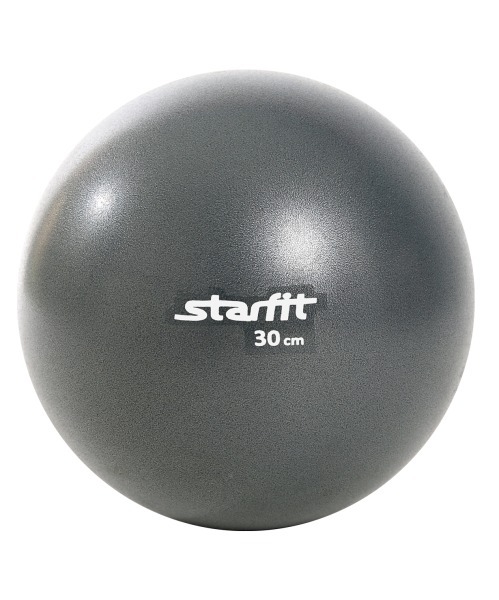 Мяч для пилатеса GB-901, 30 см, серый (135609)