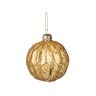 Декоративное изделие шар стеклянный диаметр=8 см. высота=9 см. цвет: золотой Dalian Hantai (862-062)