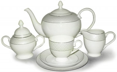 Чайный сервиз Элеганс 21 предмет на 6 персон - E5-09-17_21-AL Emerald