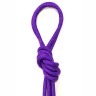 Скакалка для художественной гимнастики 3 м, с люрексом, фиолетовая (116239)