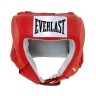 Шлем открытый USA Boxing 610200U, M, кожа, красный (9156)