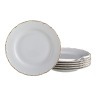 Набор тарелок из 6 шт. "офелия 662" диаметр=19 см. M.Z. (655-099)