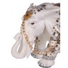 Фигурка слон белый "умеренность в тратах" 70*36*40 см. Hebei Grinding (114-113) 