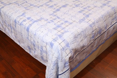 Простыня махровая 180*220 см, голубая, 100% хлопок Gree Textile (422-086) 