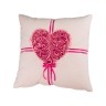 Подушка декоративная 46*46 см, "love" х/б 100% с вышивкой,розовая Оптпромторг Ооо (850-830-30) 