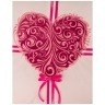 Подушка декоративная 46*46 см, "love" х/б 100% с вышивкой,розовая Оптпромторг Ооо (850-830-30) 