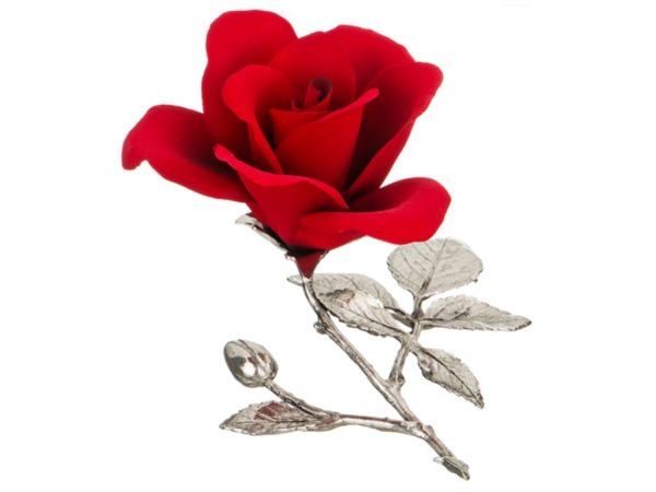 Изделие декоративное "роза" 15*15*10 см. NAPOLEON (303-024)