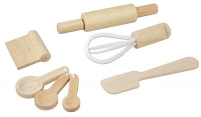 Деревянный игрушечный набор Кулинарные принадлежности (k3450)