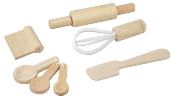 Деревянный игрушечный набор Кулинарные принадлежности (k3450)